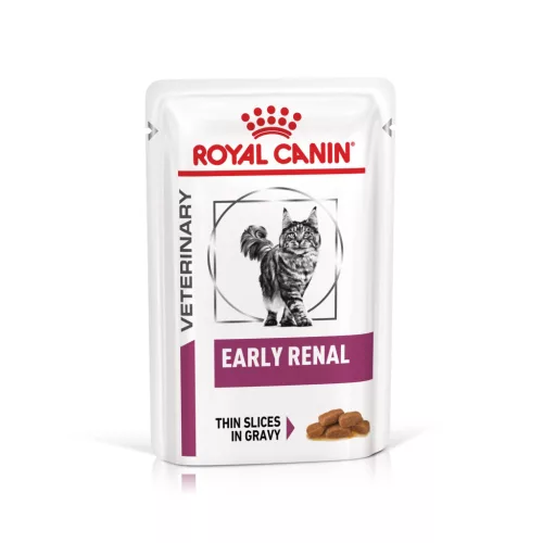 Royal Canin Veterinary Early Renal veseműködés támogatása alutasak macskaeledel 12x85g