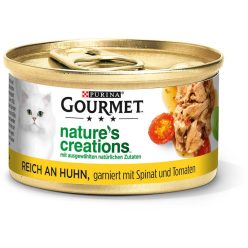 Gourmet Nature's Creations macska konzerv csirke 12x85g
