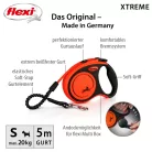 Flexi Xtreme szalagos fekete/narancssárga S 5m