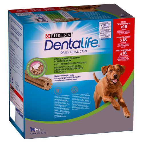 DentaLife kutya jutalomfalat MP large 636g 18 db