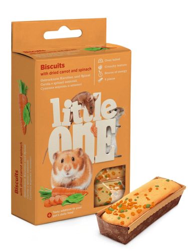 Little One kisemlős snack répa-spenót 5x7g