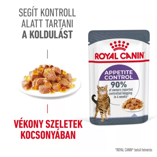 Royal Canin Feline Care Nutrition Appetite Control adult macska tasak 12x85g