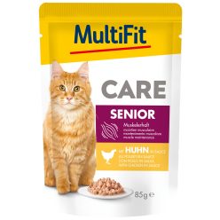 MultiFit It's me macska tasak senior csirke 24x85g