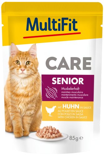 MultiFit It's me macska tasak senior csirke 24x85g