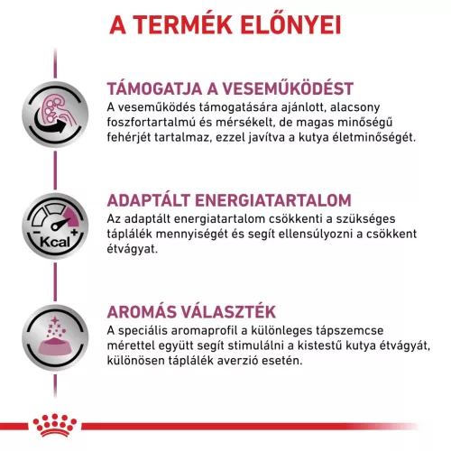 Royal Canin Veterinary Renal S vesebetegség ckd kistestű száraz kutyaeledel 1,5kg