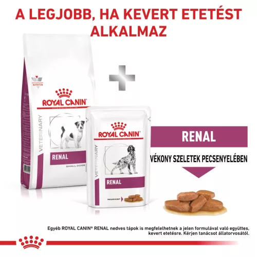 Royal Canin Veterinary Renal S vesebetegség ckd kistestű száraz kutyaeledel 1,5kg