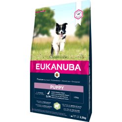   Eukanuba Small&Medium Breeds száraz kutyaeledel puppy bárány&rizs 2,5kg