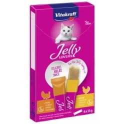   Vitakraft Jelly Lovers macska jutalomfalat csirke&pulyka 6x15g