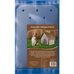 Kutyaházfüggöny átlátszó PVC M 30x45cm