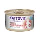 Kattovit Feline Diet konzerv vesekímélő macskaeledel bárány 12x85g