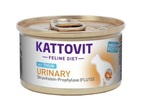 Kattovit Feline Diet konzerv húgykő elleni macskaeledel tonhal 12x85g