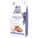 Brit Care Cat Grain-Free száraz macskaeledel steril weight 2kg