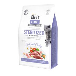   Brit Care Cat Grain-Free száraz macskaeledel steril weight 400g