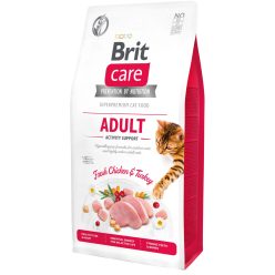   Brit Care Cat Grain-Free száraz macskaeledel adult active 2kg