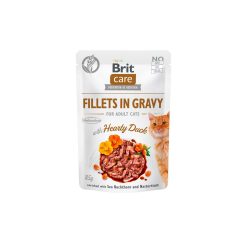 Brit Care macska tasak adult gravy kacsa 24x85g