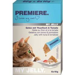 Premiere MyJelly macska jutalomfalat tonhal&paradicsom 6x10g