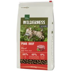   Real Nature Wilderness Pure Beef száraz macskaeledel senior marha 2,5kg