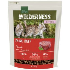   Real Nature Wilderness kitten száraz macskaeledel pure marha 300g
