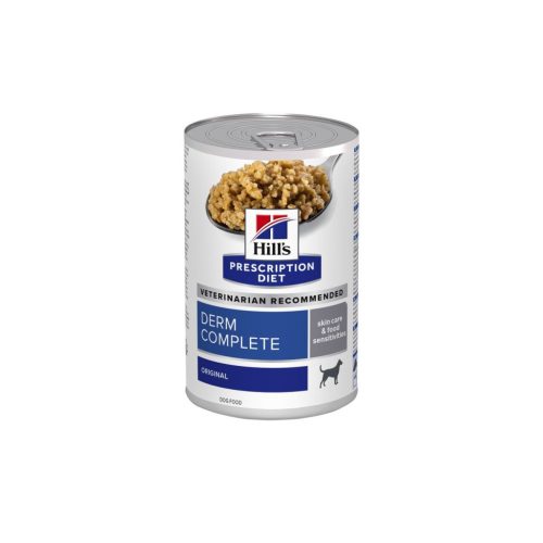 HILLS Prescription Diet kutya konzerv bőr&szőr i/d csirke 12x370g
