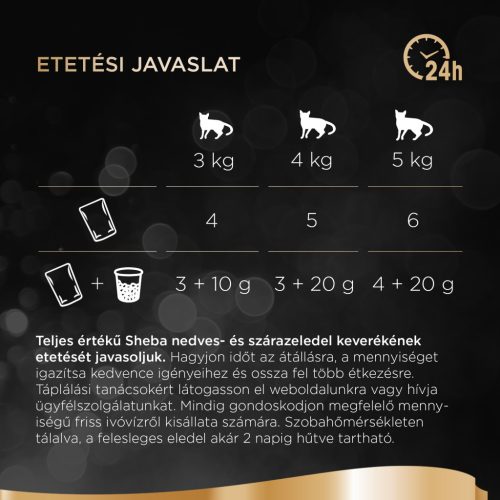 Sheba Mini macska tasak MP baromfi 50x50g