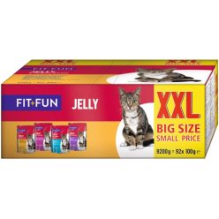 Fit+Fun macska tasak MP zselé 4féle 92x100g