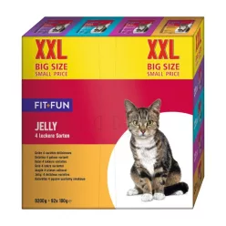 Fit+Fun macska tasak MP zselé 4féle 92x100g