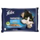 Felix Fantastic macska tasak MP lazac&lepényhal 4x85g