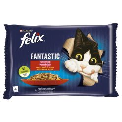 Felix Fantastic macska tasak MP bárány&nyúl 4x85g