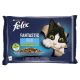 Felix Fantastic macska tasak MP hal&zöldség 4x85g