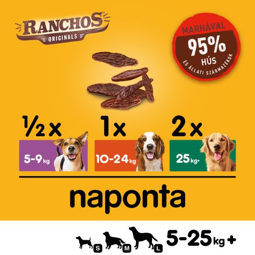 Pedigree Ranchos kutya jutalomfalat marha 70g