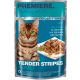 Premiere Tender Stripes macska tasak adult lazac 28x85g