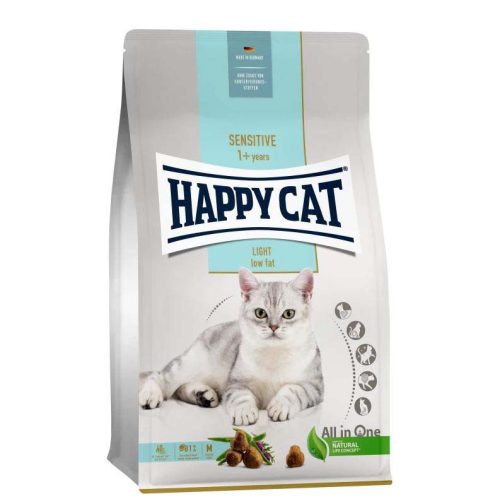 Happy Cat Sensitive száraz macskaeledel adult light 300g