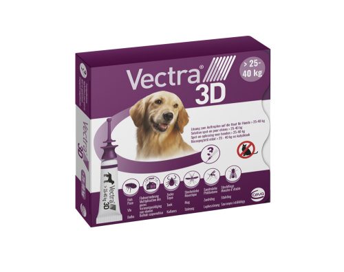 VECTRA 3D spoton kutyáknak 25-40kg 4,7ml