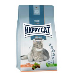 Happy Cat Indoor száraz macskaeledel adult lazac 300g