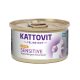 Kattovit Feline Diet Sensitive konzerv macskaeledel csirke 12x85g