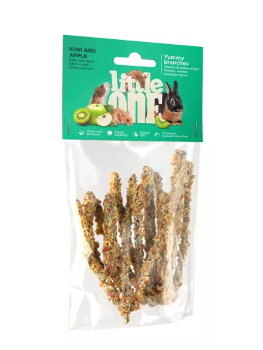 Little One kisemlős snack Yummy ágak kiwi&alma 35g