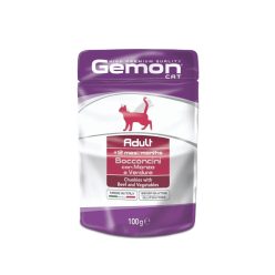 GEMON macska tasak marha&zöldség 24x100g
