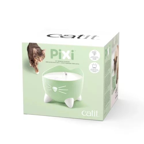 Catit Pixi itatókút zöld 20,5x20,5x17cm