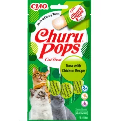 INABA Churu Pops krém csirke&tonhal 4x15g