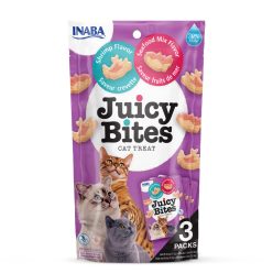 INABA Juicy Bites garnélarák&tengergyümölcsei 3x11,3g