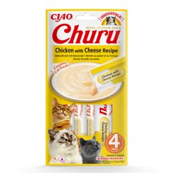 INABA Churu Ciao krém csirke&sajt 4x14g