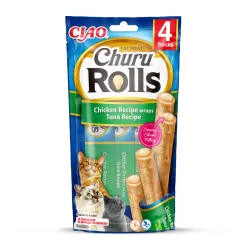 INABA Churu Rolls wrap csirke&tonhal 12x4x10g