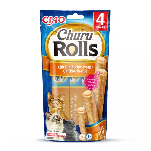 INABA Churu Rolls wrap csirke 12x4x10g