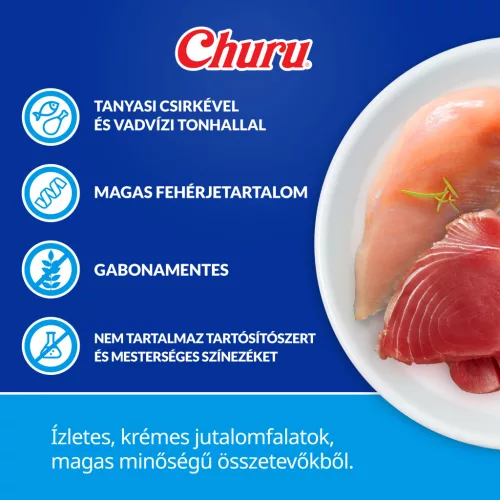 INABA Churu Rolls wrap csirke 12x4x10g
