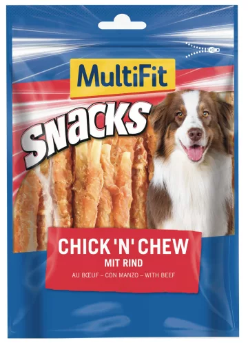 MultiFit Chick'n Chew kutya jutalomfalat marha 500g