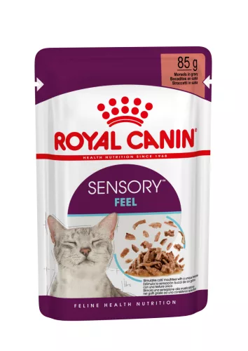 Royal Canin Feline Health Nutrition Sensory Feel Gravy macska tasak 12x85g