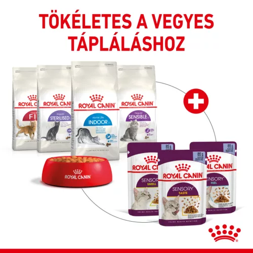 Royal Canin Sensory Feel macska tasak zselés 12x85g