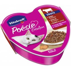   Vitakraft Poésie macska tálka marha&sárgarépa szósz 15x85g