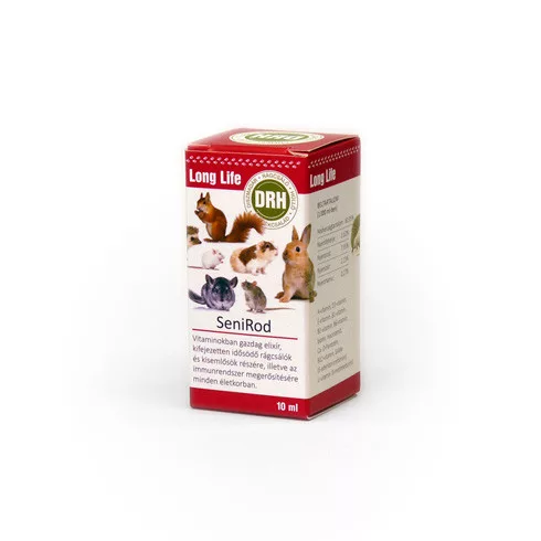 DRH SeniRod vitamin- és ásványianyag kiegészítő kisemlősök részére