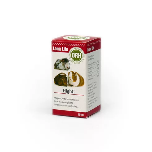 DRH High C vitamin- és ásványianyag kiegészítő tengerimalacoknak 10ml